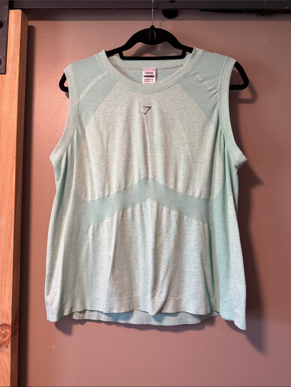 Gymshark Women’s Light Mint Seamless Muscle Tank